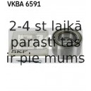 Комплект подшипника ступицы колеса SKF VKBA 6591