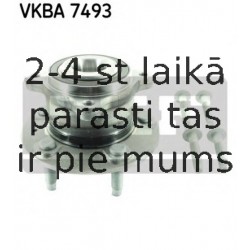 Комплект подшипника ступицы колеса SKF VKBA 7493