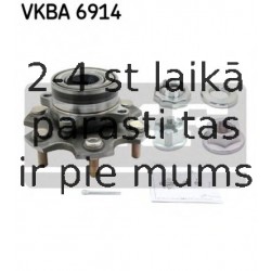 Комплект подшипника ступицы колеса SKF VKBA 6914