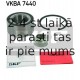 Комплект подшипника ступицы колеса SKF VKBA 7440