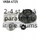 Комплект подшипника ступицы колеса SKF VKBA 6725