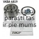 Комплект подшипника ступицы колеса SKF VKBA 6819