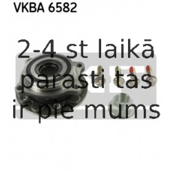 Комплект подшипника ступицы колеса SKF VKBA 6582