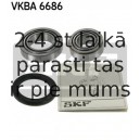 Комплект подшипника ступицы колеса SKF VKBA 6686