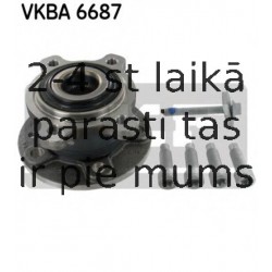 Комплект подшипника ступицы колеса SKF VKBA 6687