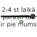 Aksiālais šarnīrs, Stūres šķērsstiepnis DELPHI TA2839