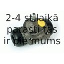 Riteņa bremžu cilindrs BOSCH F 026 002 579