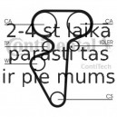 Zobsiksnas komplekts CONTITECH CT996K1