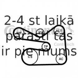 Поликлиновой ременный комплект CONTITECH 6PK1733K3