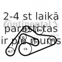 Поликлиновой ременный комплект CONTITECH 6PK2404K1