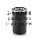 Eļļas filtrs MANN-FILTER W 8011