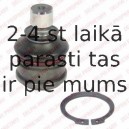 Balst-/Virzošais šarnīrs DELPHI TC2164