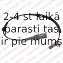 Датчик, частота вращения колеса DELPHI SS20106