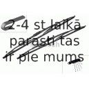 Stikla tīrītāja slotiņa BOSCH 3 397 118 321