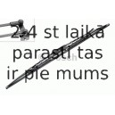 Stikla tīrītāja slotiņa BOSCH 3 397 018 199