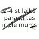 Stikla tīrītāja slotiņa BOSCH 3 397 011 310