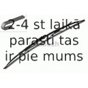 Stikla tīrītāja slotiņa BOSCH 3 397 004 578