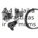 Ūdenssūknis + Zobsiksnas komplekts BOSCH 1 987 948 514