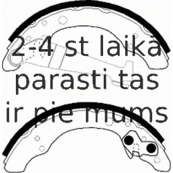 Комплект тормозных колодок FERODO FSB150