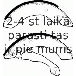 Комплект тормозных колодок FERODO FSB153