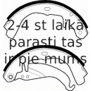 Комплект тормозных колодок FERODO FSB158