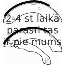 Комплект тормозных колодок FERODO FSB164