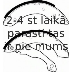 Комплект тормозных колодок FERODO FSB164