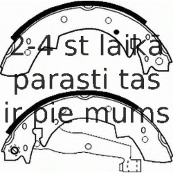 Комплект тормозных колодок FERODO FSB173