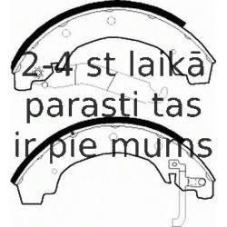 Комплект тормозных колодок FERODO FSB180