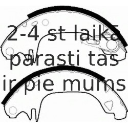 Комплект тормозных колодок FERODO FSB188