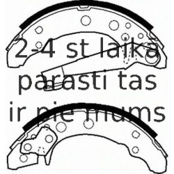 Комплект тормозных колодок FERODO FSB191