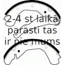 Комплект тормозных колодок FERODO FSB198