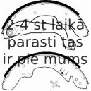 Комплект тормозных колодок FERODO FSB203