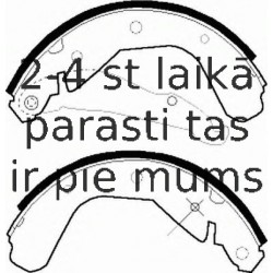 Комплект тормозных колодок FERODO FSB216