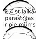 Комплект тормозных колодок FERODO FSB225