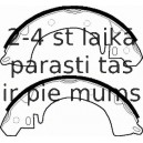 Комплект тормозных колодок FERODO FSB228