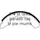 Комплект тормозных колодок FERODO FSB238