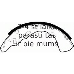 Комплект тормозных колодок FERODO FSB264