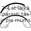 Комплект тормозных колодок FERODO FSB266