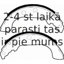 Комплект тормозных колодок FERODO FSB268