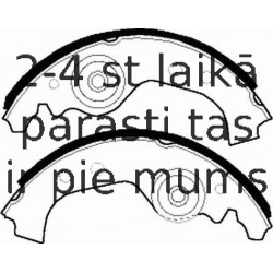 Комплект тормозных колодок FERODO FSB27