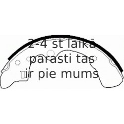 Комплект тормозных колодок FERODO FSB276