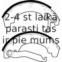 Комплект тормозных колодок FERODO FSB279