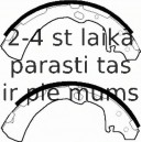 Комплект тормозных колодок FERODO FSB282