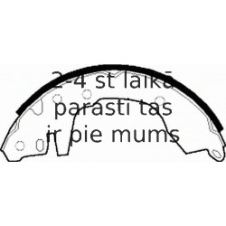 Комплект тормозных колодок FERODO FSB290