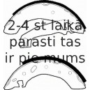 Комплект тормозных колодок FERODO FSB297