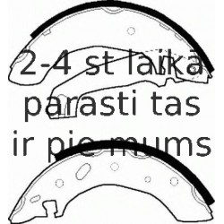 Комплект тормозных колодок FERODO FSB297