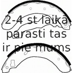 Комплект тормозных колодок FERODO FSB298