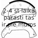 Комплект тормозных колодок FERODO FSB307