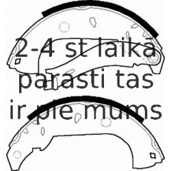 Комплект тормозных колодок FERODO FSB307